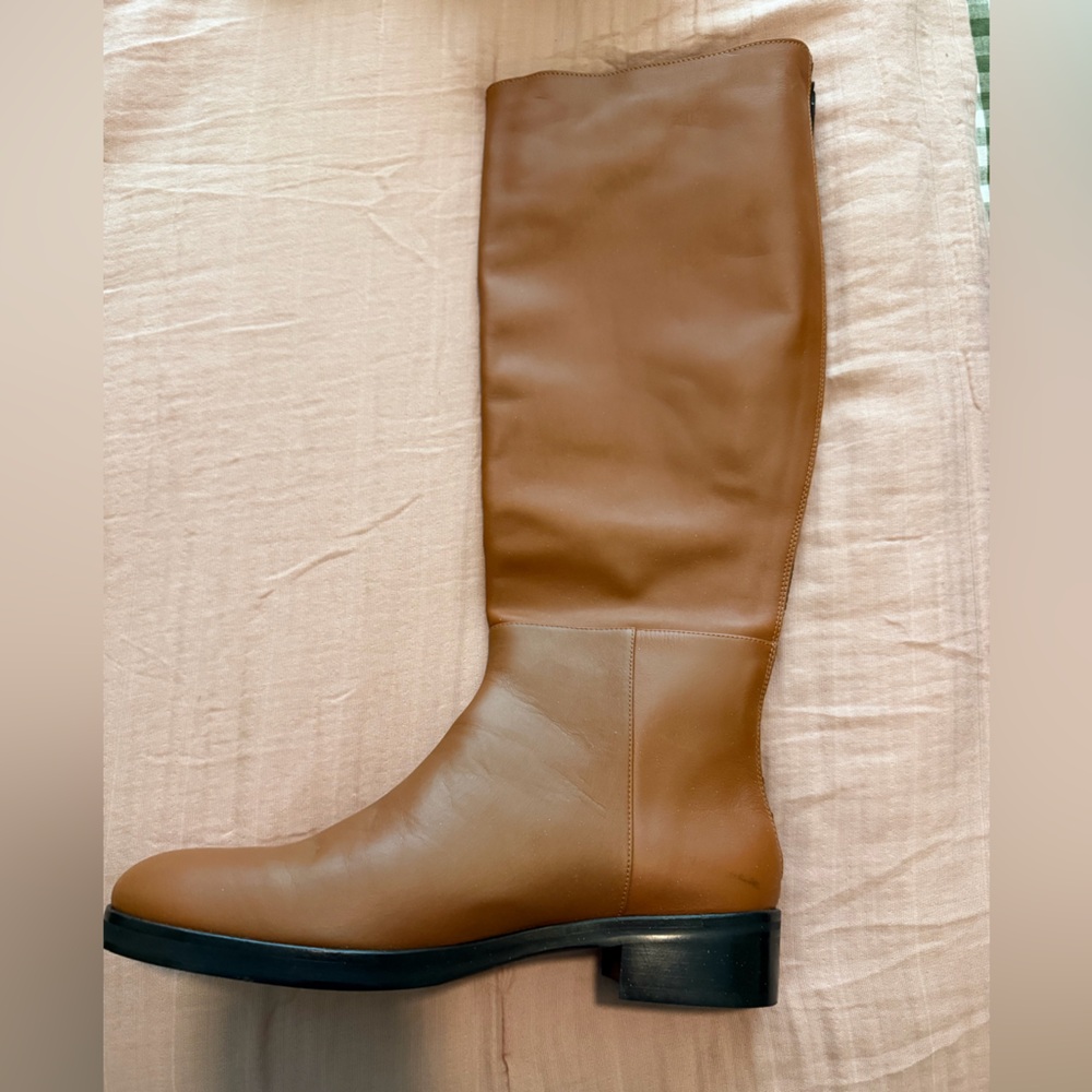 Frame Denim Tan Leather Le Ramsey Boot - Picture 7 of 7